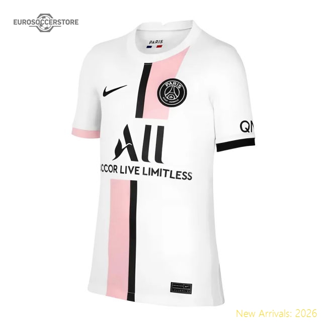 PSG 2021-2022 Away Shirt (Kids) (NEYMAR JR 10)-Vantage Point Soccer